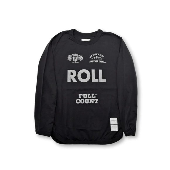 Full Count Flat Seam Heavyweight L/S T-Shirt - Black - Picture 1 of 3